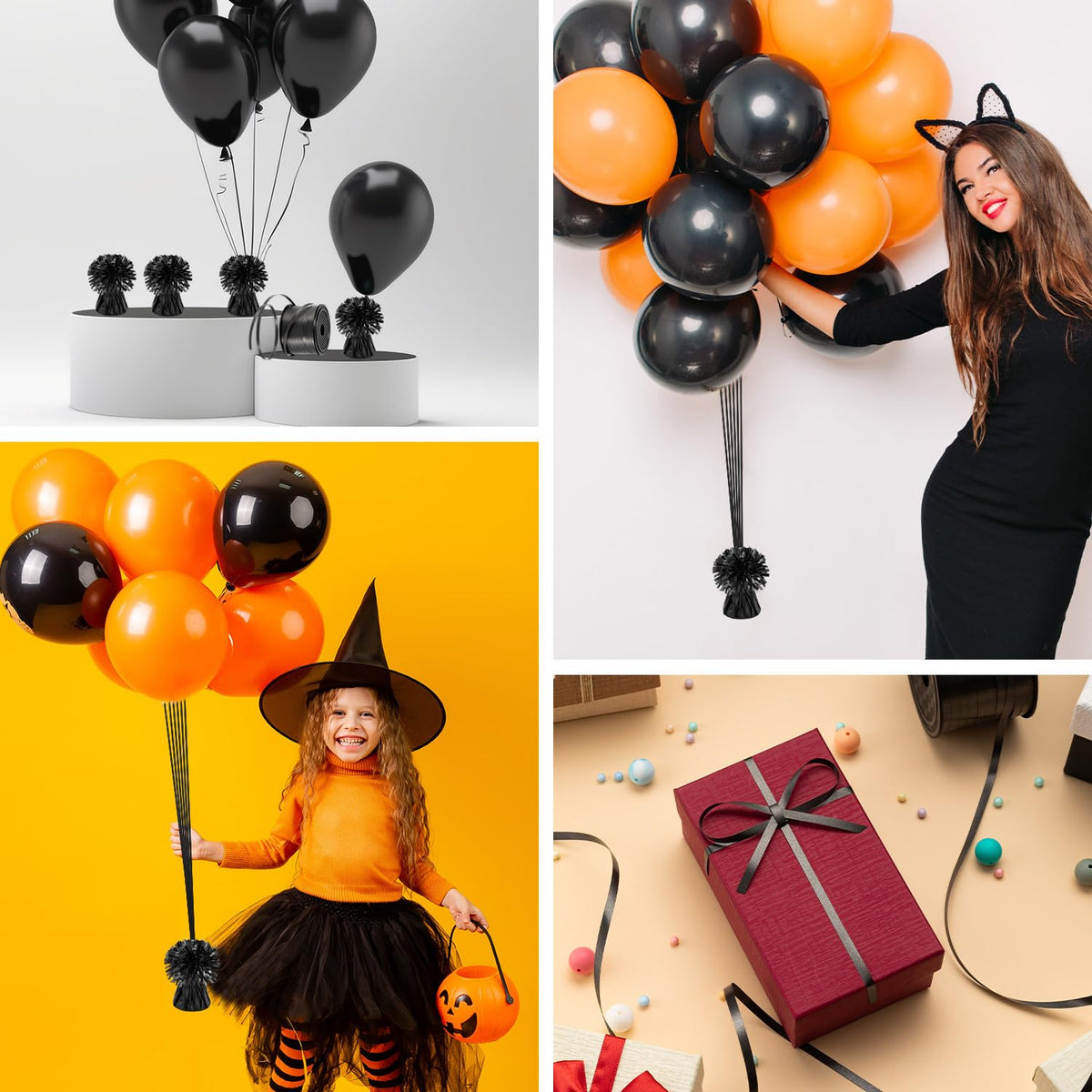 KVCSYAW weights keeping balloons secure during birthday celebrations