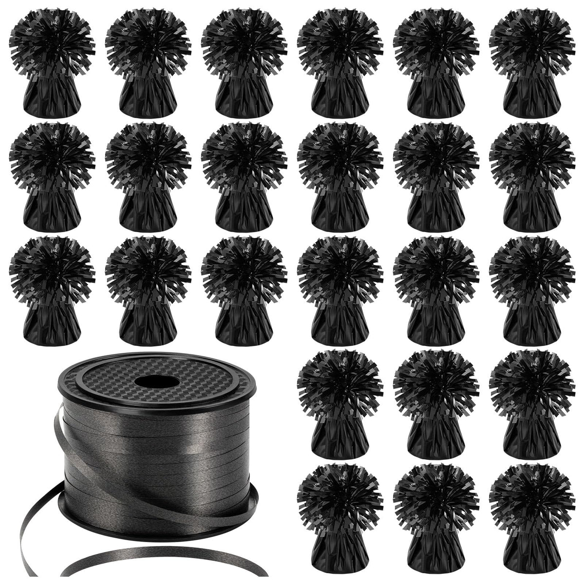 KVCSYAW balloon weights metallic anchor 24pc secure party decor