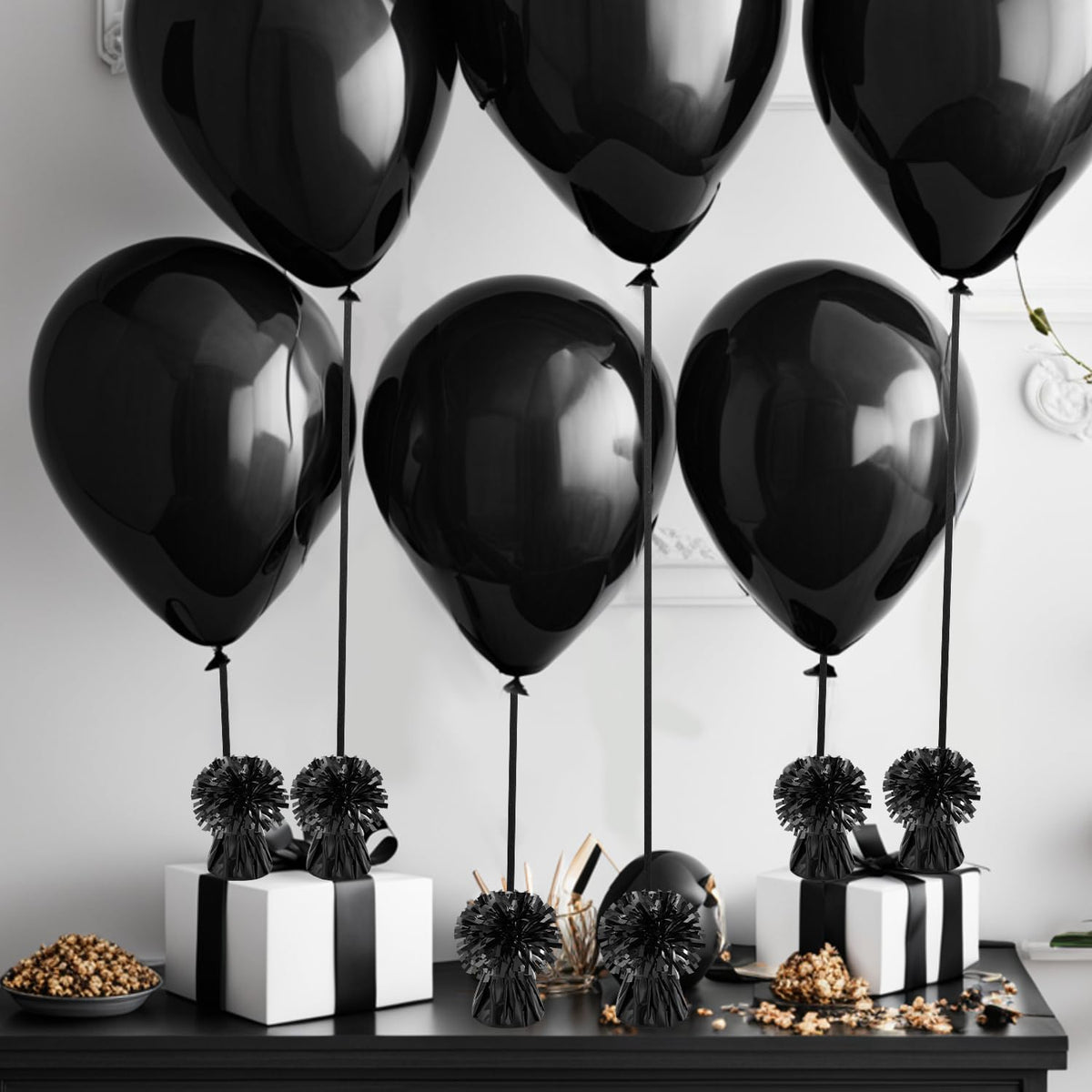 KVCSYAW weights arranged on a table as elegant decor