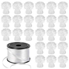 KVCSYAW 24-pc balloon weights with metallic anchor keep balloons anchored on tables.