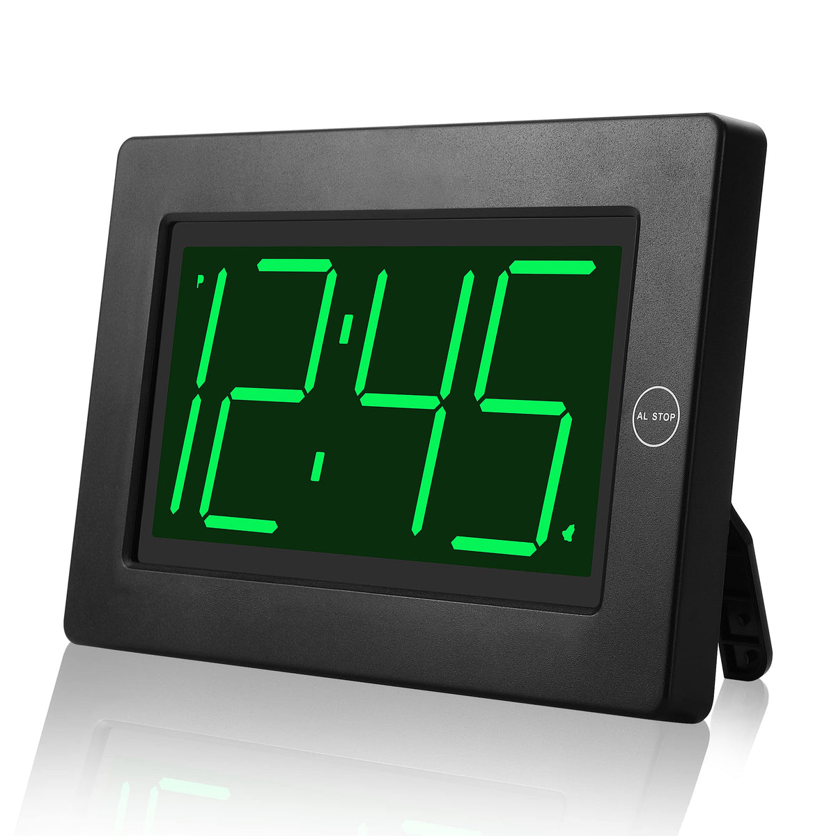 KWANWA clock with a 3-inch LED display for clear viewing across the room