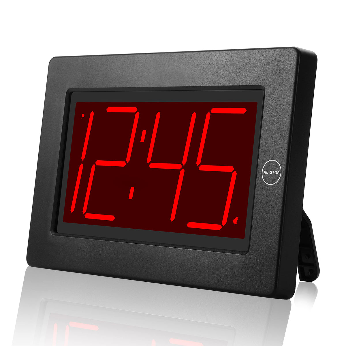 KWANWA large digital alarm clock alarm setup demonstrates simple, reliable wake-up routine