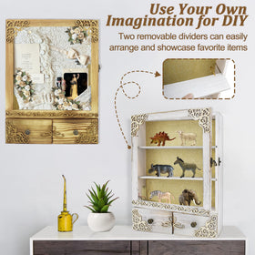 KWYADLUO layered memory display for balanced keepsakes