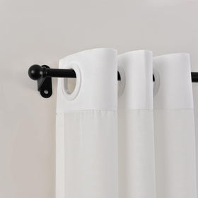 KXLIFE oil-finish decorative rod adds subtle style.