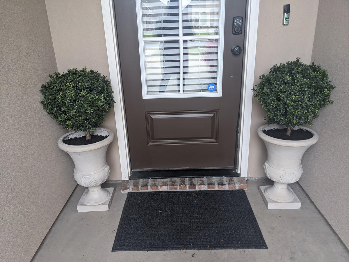 kyesyes four-pack boxwood decor for multiple outdoor spots
