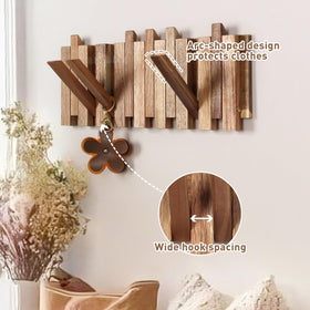 KYIAANY acacia wood grain adds natural warmth and durability.