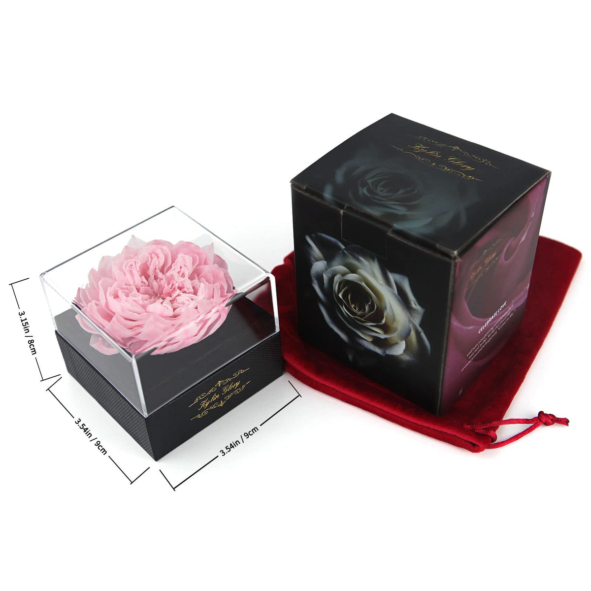 Kylin Glory preserved peony care tips and lifetime vibe in home