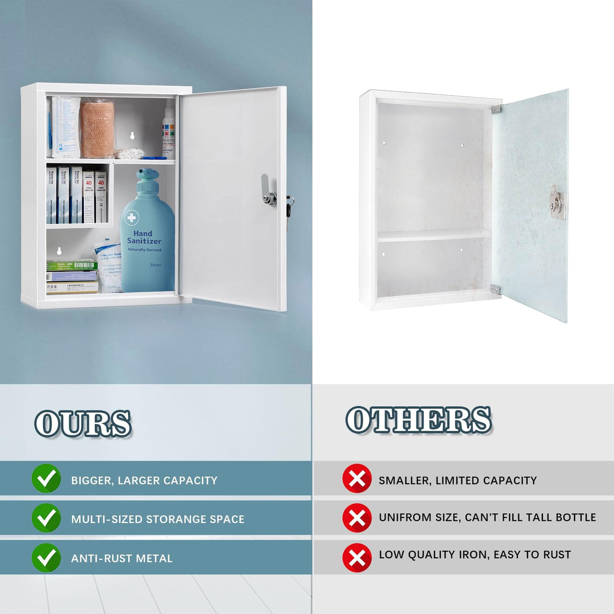 KYODOLED cabinet dimensions 15.75 by 11.82 by 4.72 inches