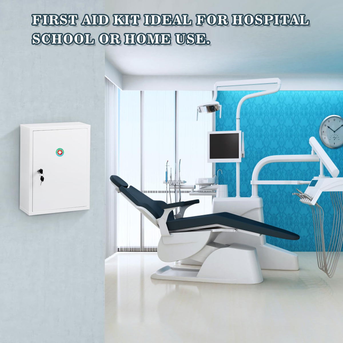 KYODOLED locking cabinet suitable for cosmetics and small tools