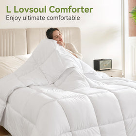 L LOVSOUL easy-care design supports machine washing and simple drying.
