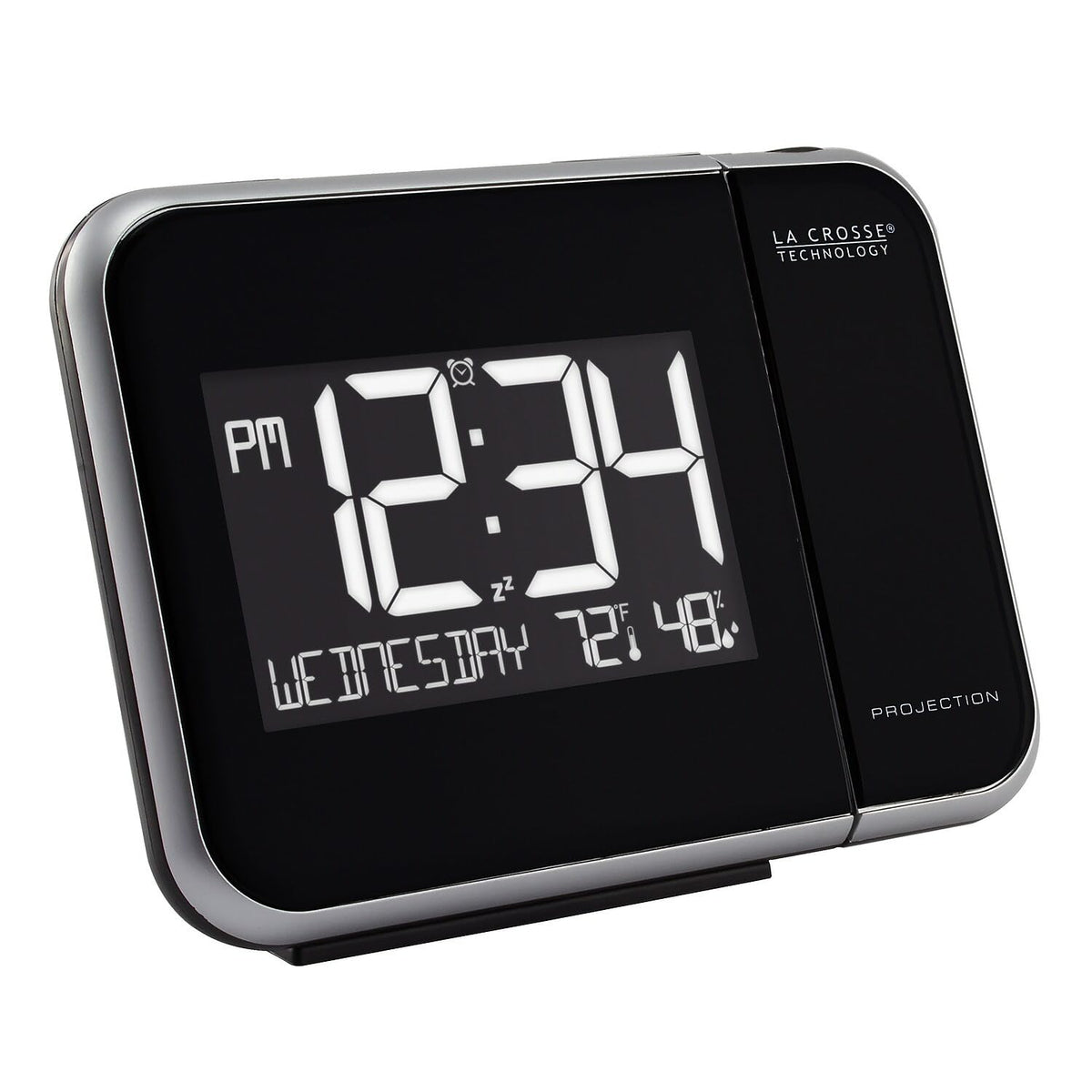 La Crosse 616-1412 adjustable backlight for comfortable viewing day or night.