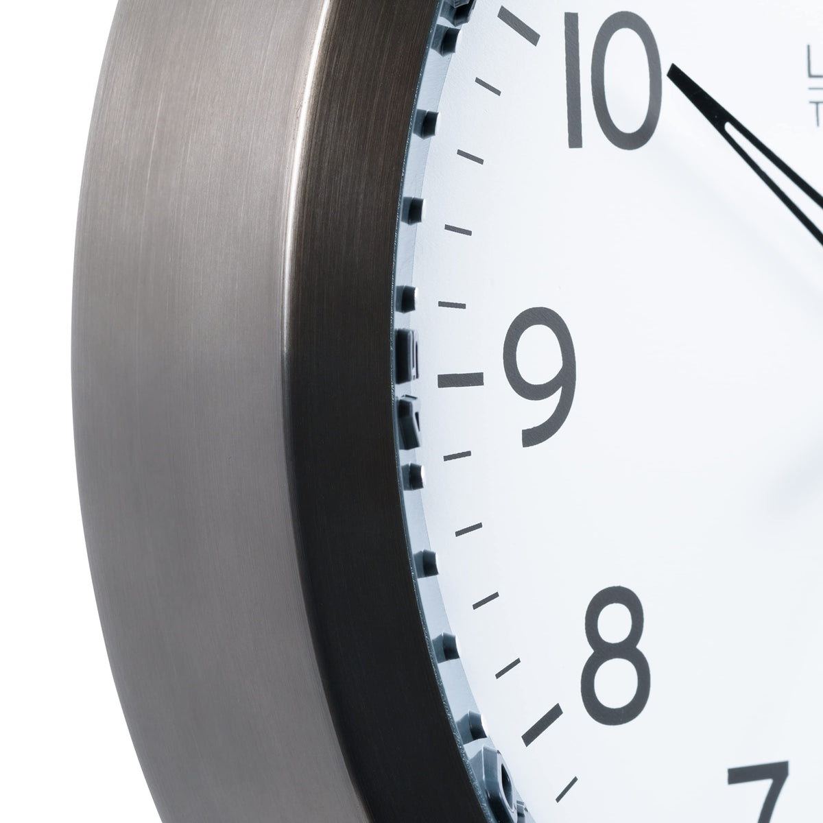 La Crosse Technology atomic wall clock 10-inch second hand alignment aids precise time reading