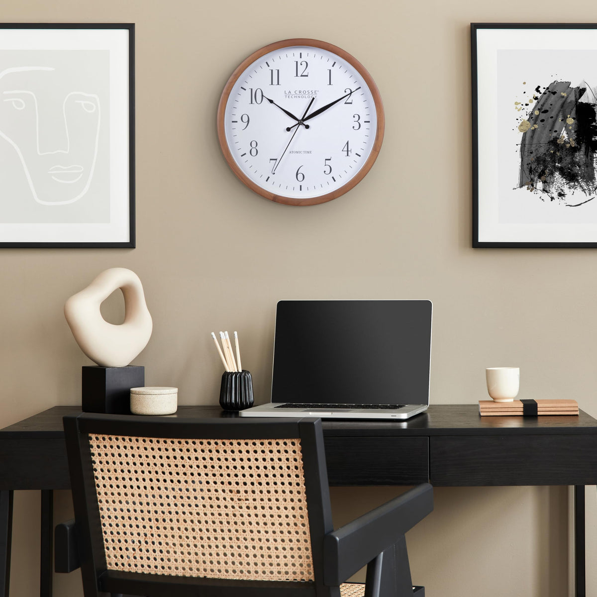 Protective glass lens shields dial while preserving visibility.
