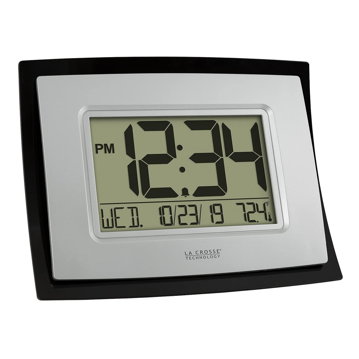 La Crosse WT-8002U display offers 12/24-hour time format.