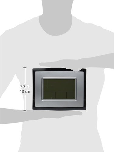La Crosse WT-8002U desktop easel back allows flexible placement on a desk.
