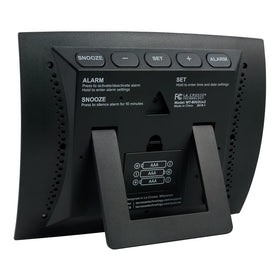 La Crosse WT-8002U indoor temperature shown in Fahrenheit or Celsius.