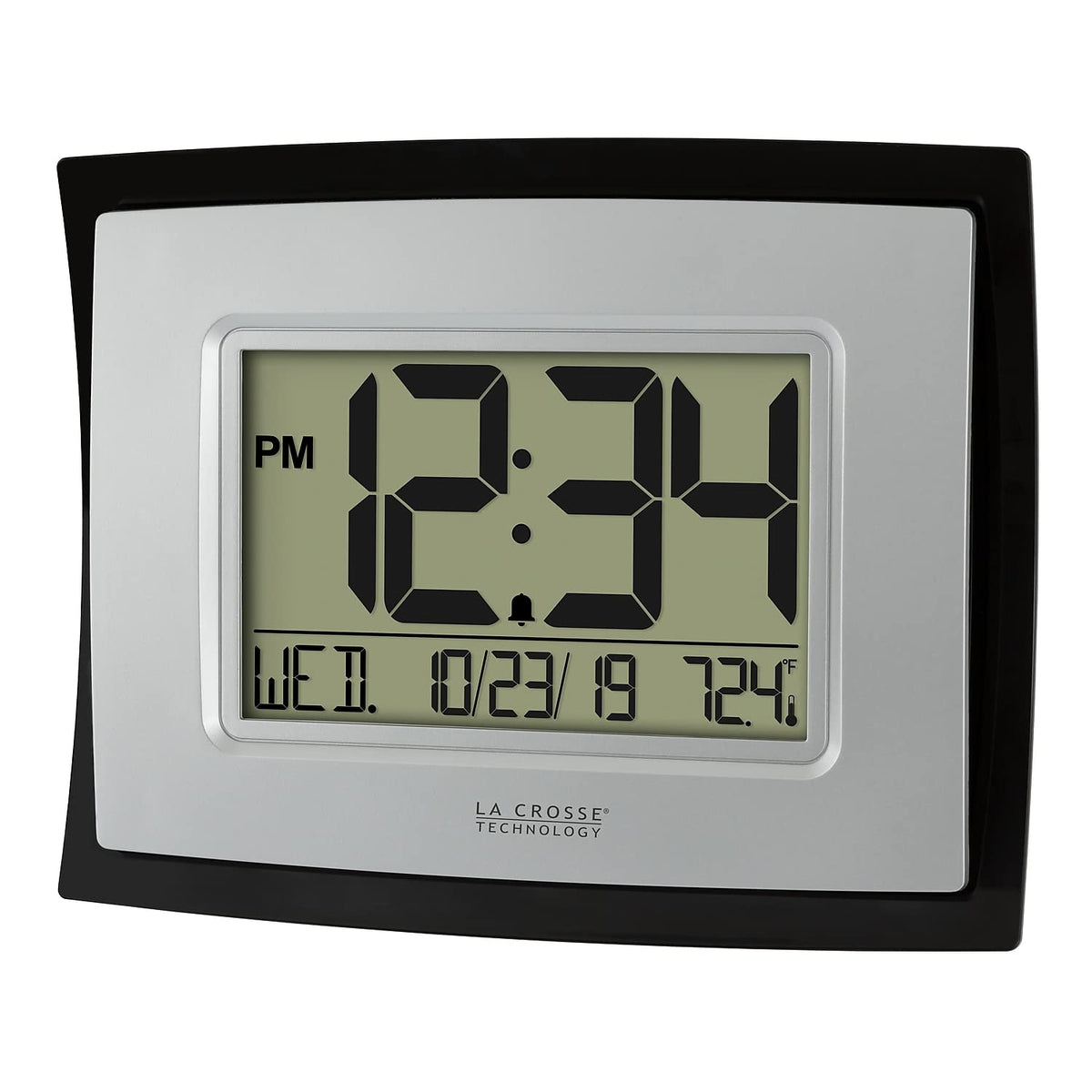 La Crosse WT-8002U wall mount setup demonstrates space-saving placement.