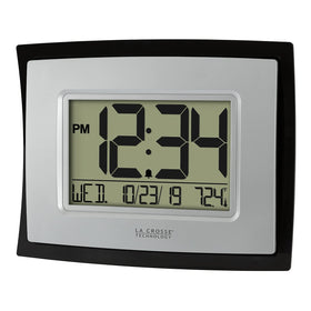 La Crosse WT-8002U wall mount setup demonstrates space-saving placement.