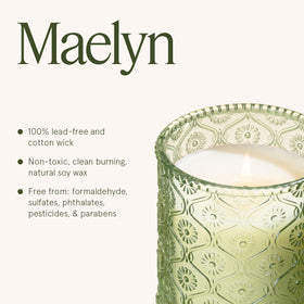 LA JOLIE MUSE Kyoto Vine & Moss candle packaging—gift-ready for hosts and gatherings.