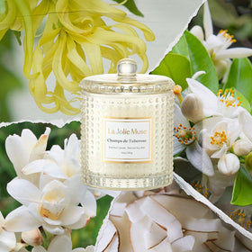 LA JOLIE MUSE Marvella collection hobnail glass adds elegant charm to any room.