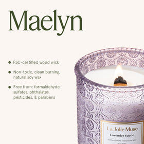 LA JOLIE MUSE Recyclable glass jar and eco packaging for sustainability