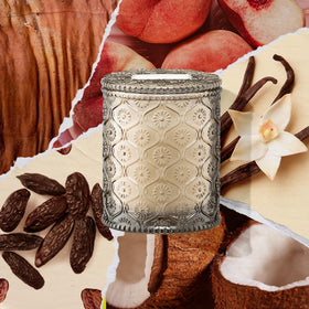 LA JOLIE MUSE vegan soy wax closeup highlights clean burn potential.