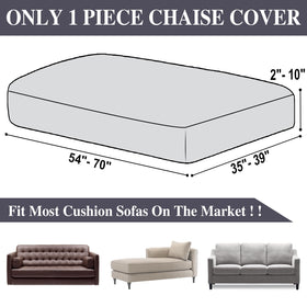 LA MEACK dark grey cover conceals wear and stains between cleanings