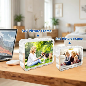 Laapee fits standard 4x6 photos for versatile decorating.