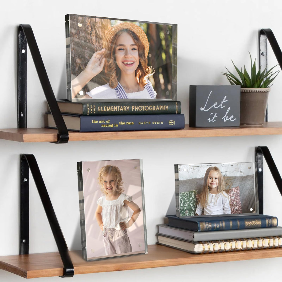 laapee wall-mount option creates a floating wall display