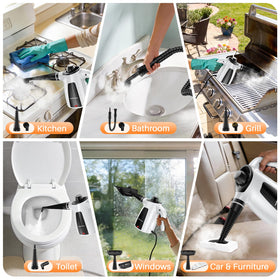 LABIGO attachments kit enables tackling hard-to-reach corners with versatile tools.