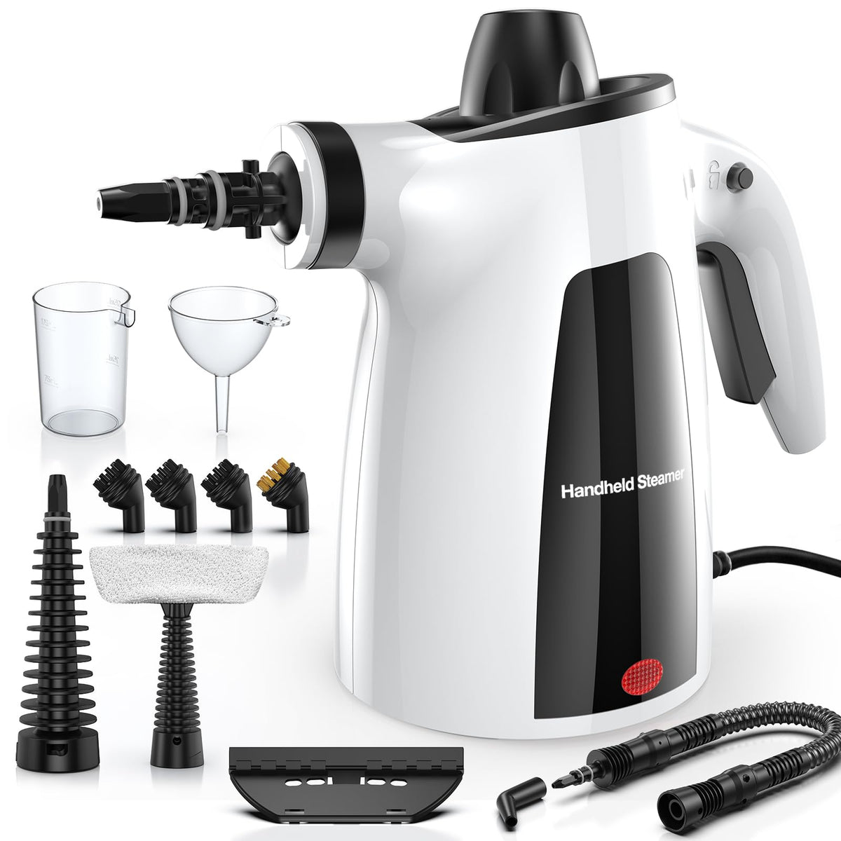 LABIGO Steam Cleaner front view showing portable cleaning power for home use.