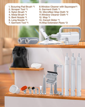 LABIGO detachable handheld steamer used for quick clothing refresh