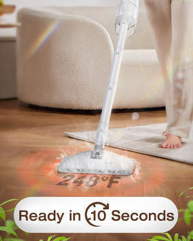 LABIGO detachable handheld steamer ready for spot cleaning and fabrics