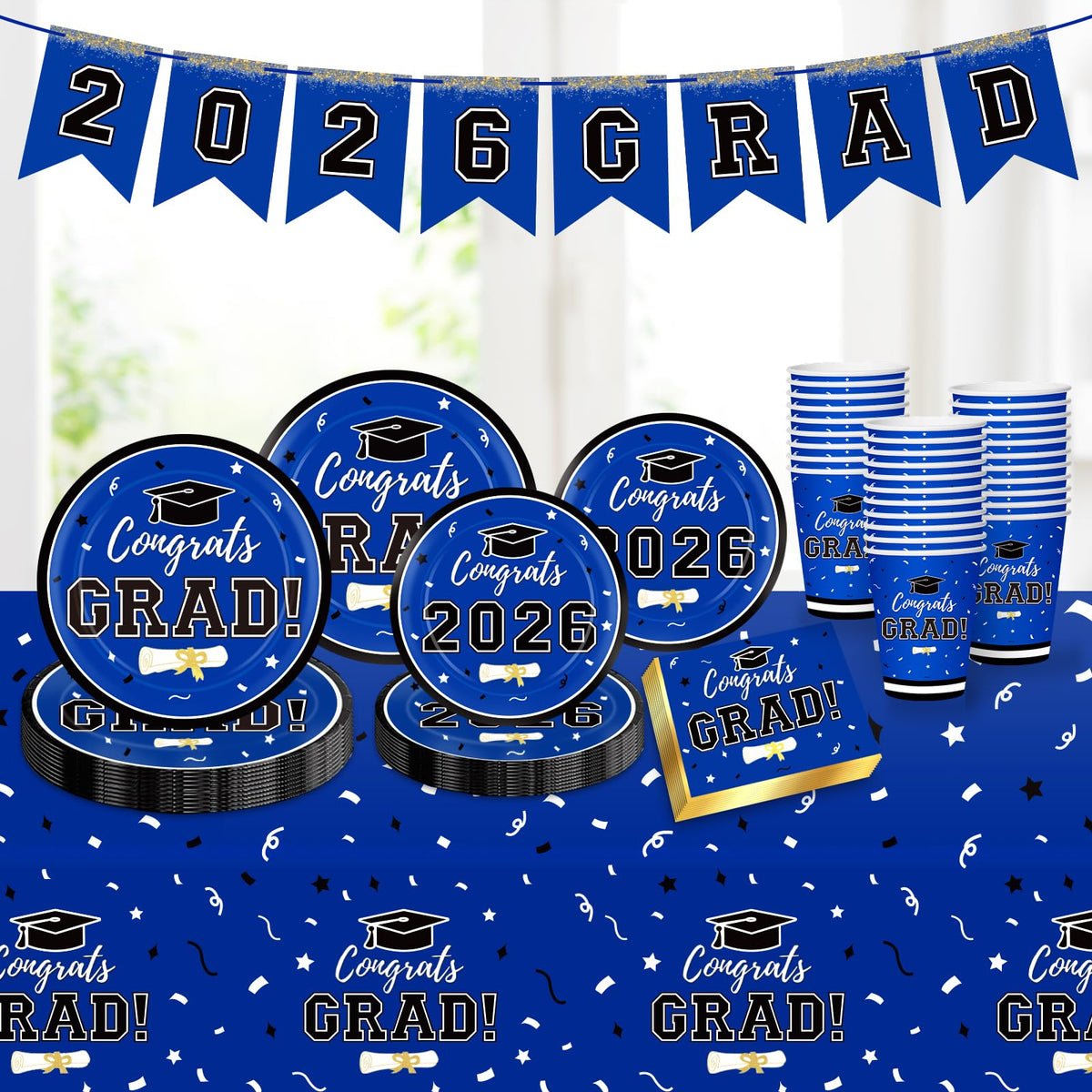 Labrostar 9oz blue cups offer reliable grip and spill resistance