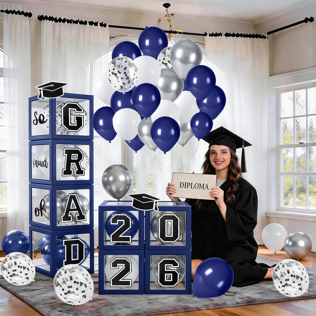 Labrostar garland strip helps build a full display in minutes.