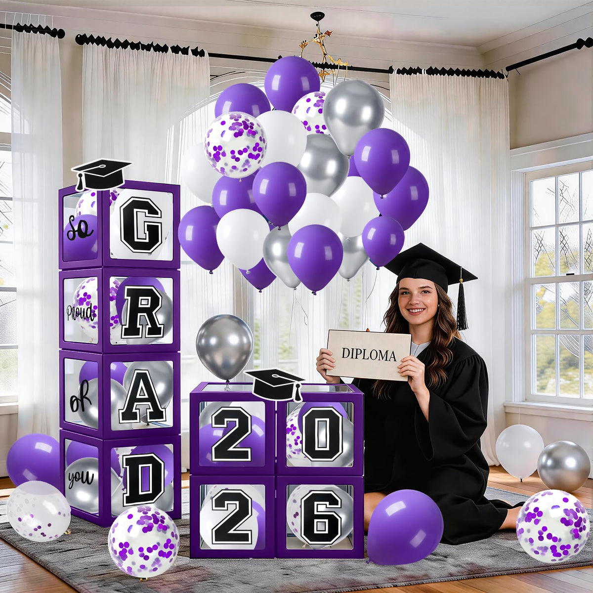 Labrostar glue dots pack secures balloons quickly