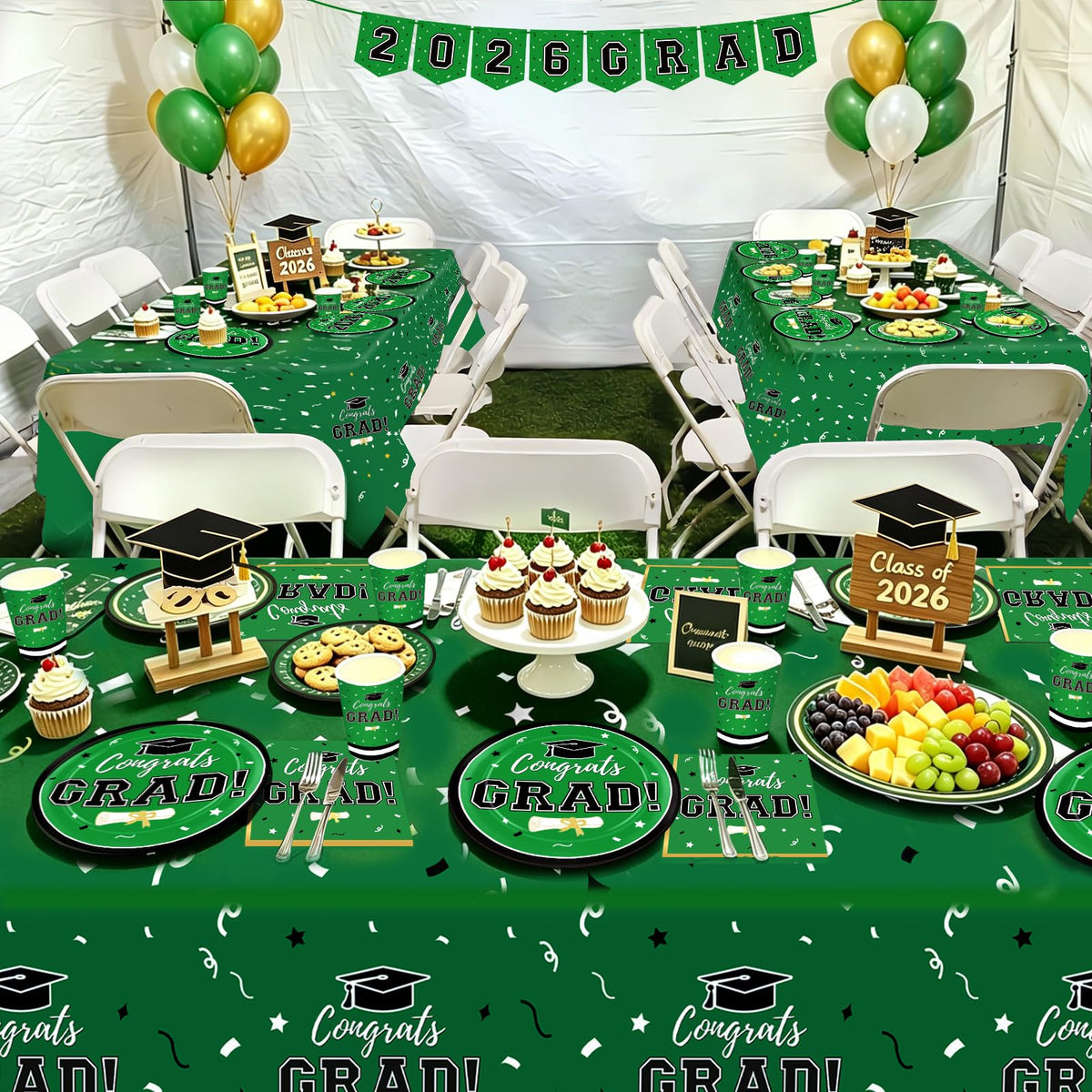Labrostar disposable dinnerware saves time cleaning after celebrations.
