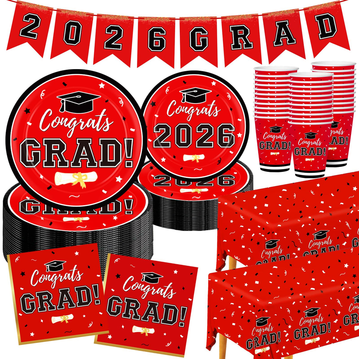 Labrostar graduation plates 9-inch for easy serving and a polished table setting
