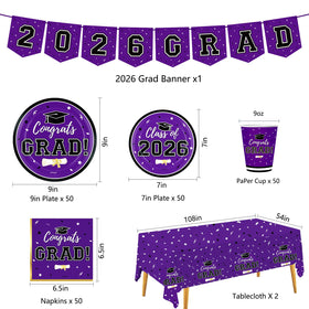 Labrostar graduation napkins for clean, coordinated table settings and quick party breaks.