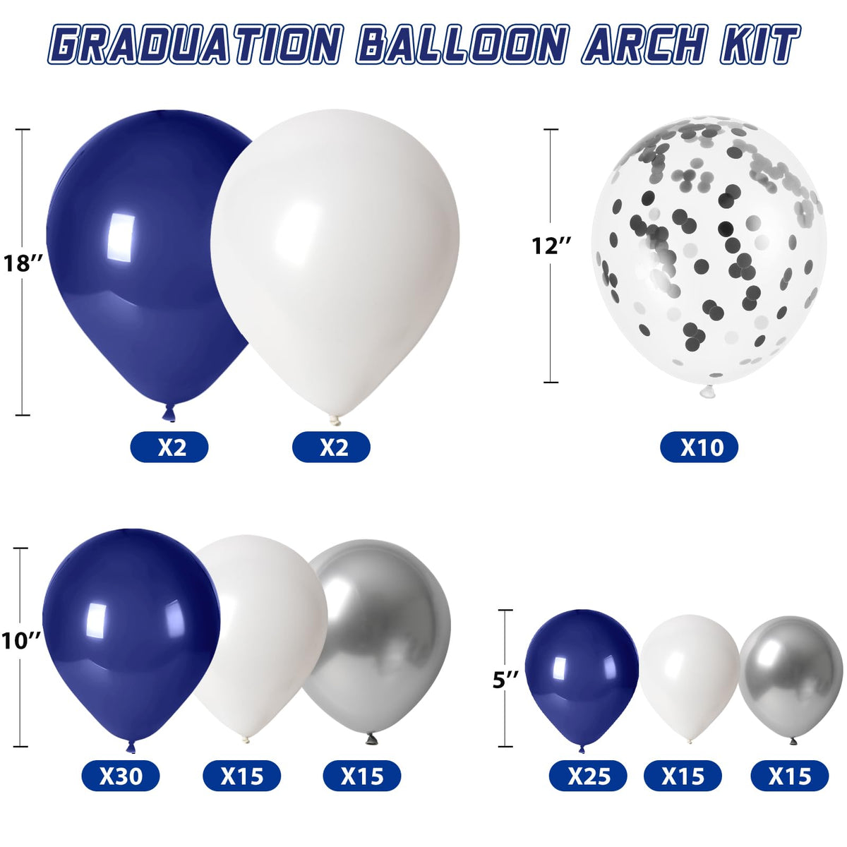 Labrostar latex balloons (129 pcs) offer quick, vibrant decorating options.