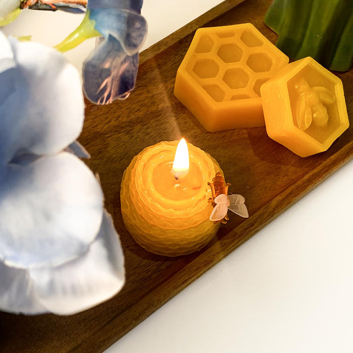 Lacaser multicolor votives provide graceful color accents for celebrations.