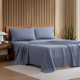 Lacoste Percale 4pc sheet set pillowcases—soft touch for daily comfort.
