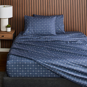 Lacoste Slice all-season bedding stays cool and airy for summer nights and cooler months.