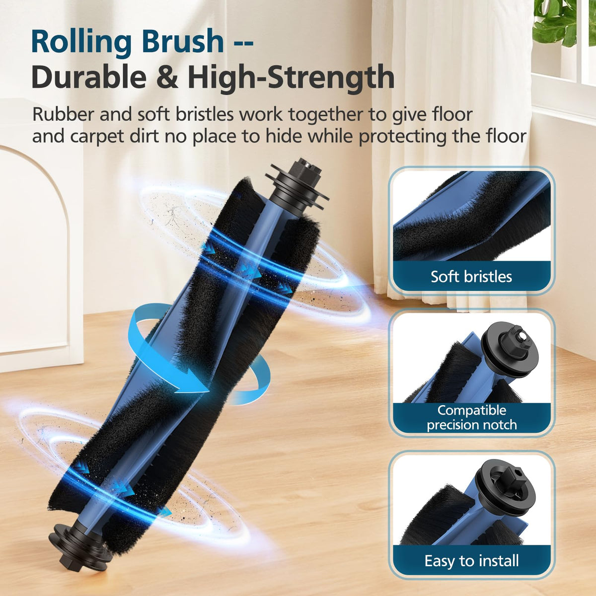 Lacvik C10 three-layer dust bag seals dust effectively.