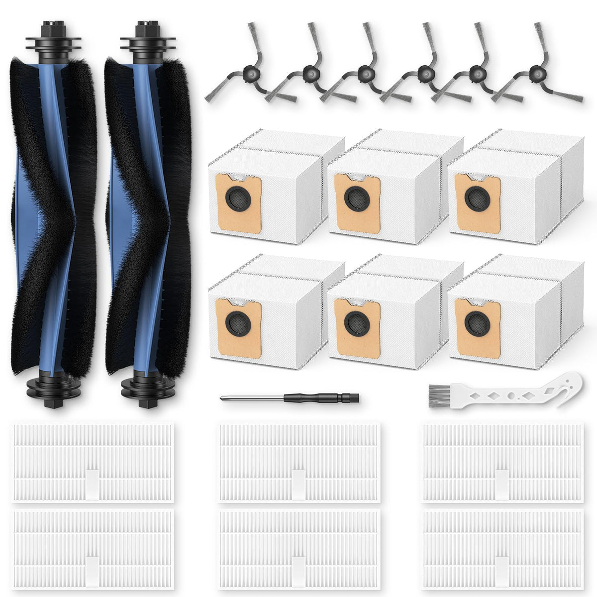 Lacvik C10 organized replacement parts kit for simple setup.