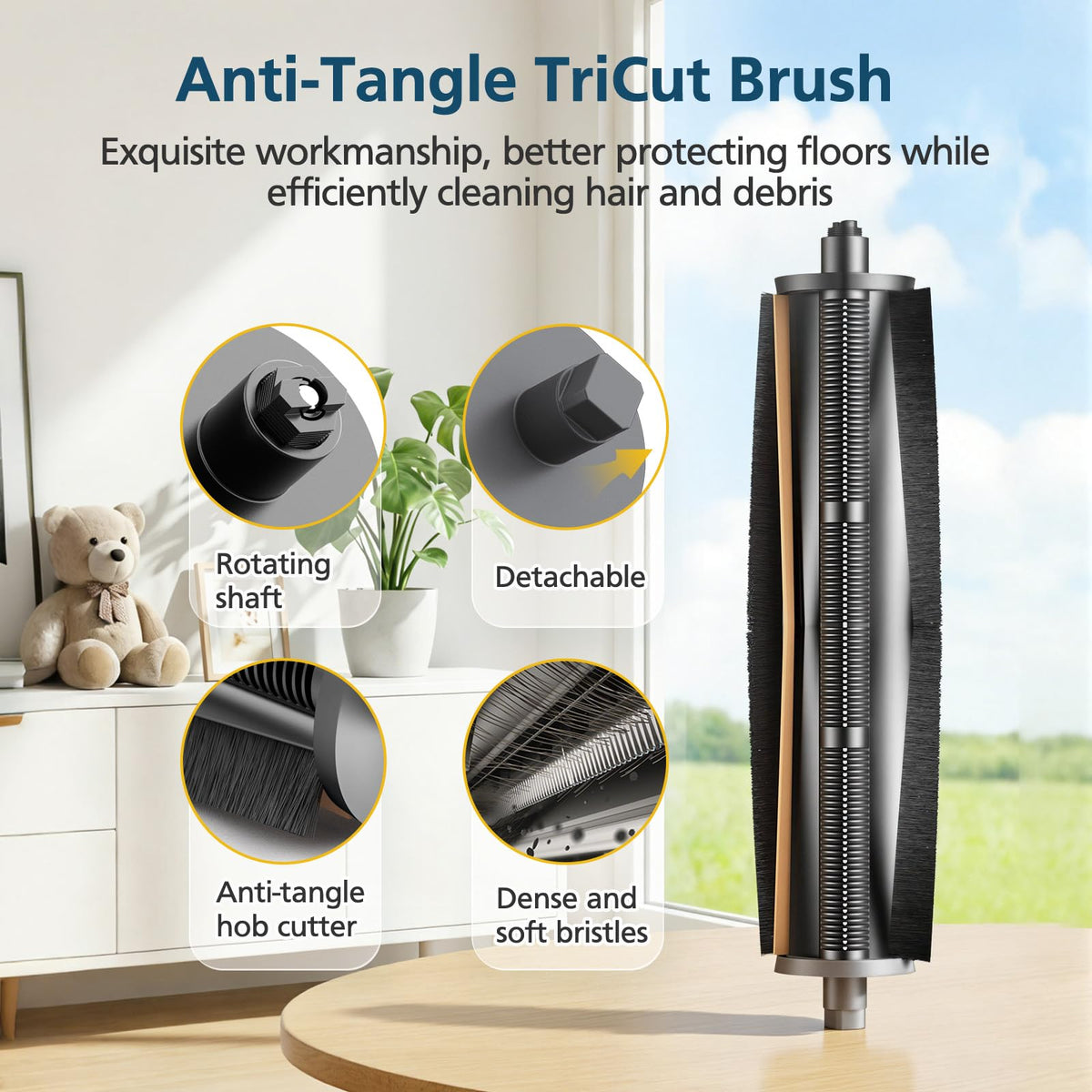 Lacvik Dust Bag 3-4L for Dreame L40 Ultra extends cleaning runs