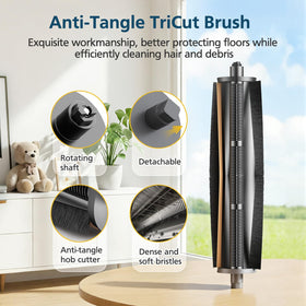 Lacvik Dust Bag 3-4L for Dreame L40 Ultra extends cleaning runs