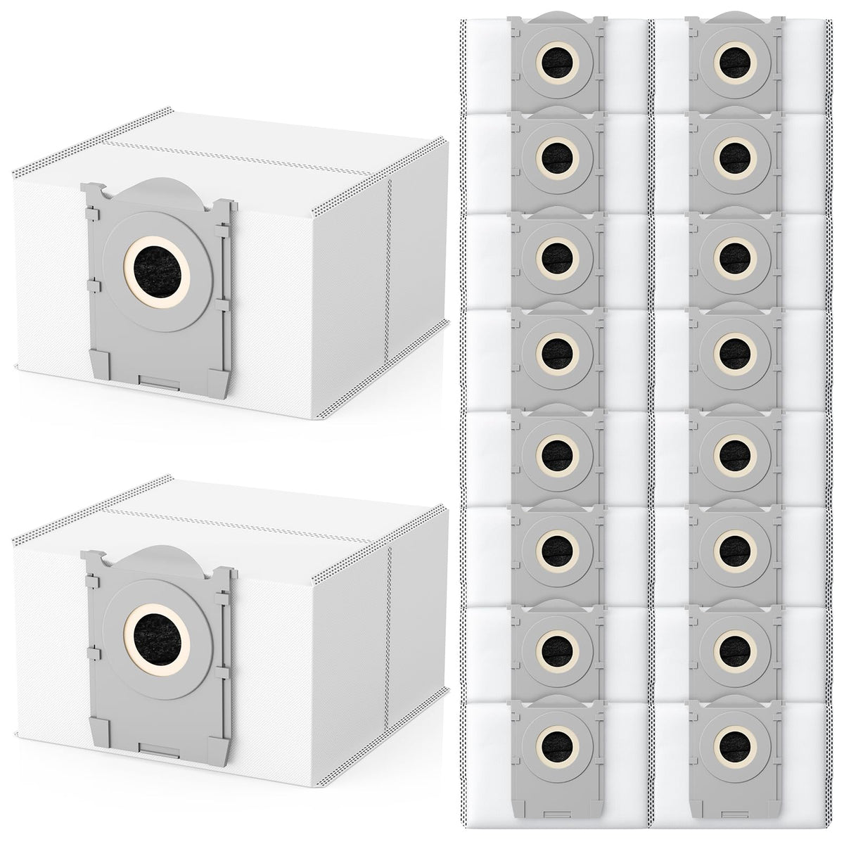 Lacvik 16-dust-bags-pack provides replacement options.