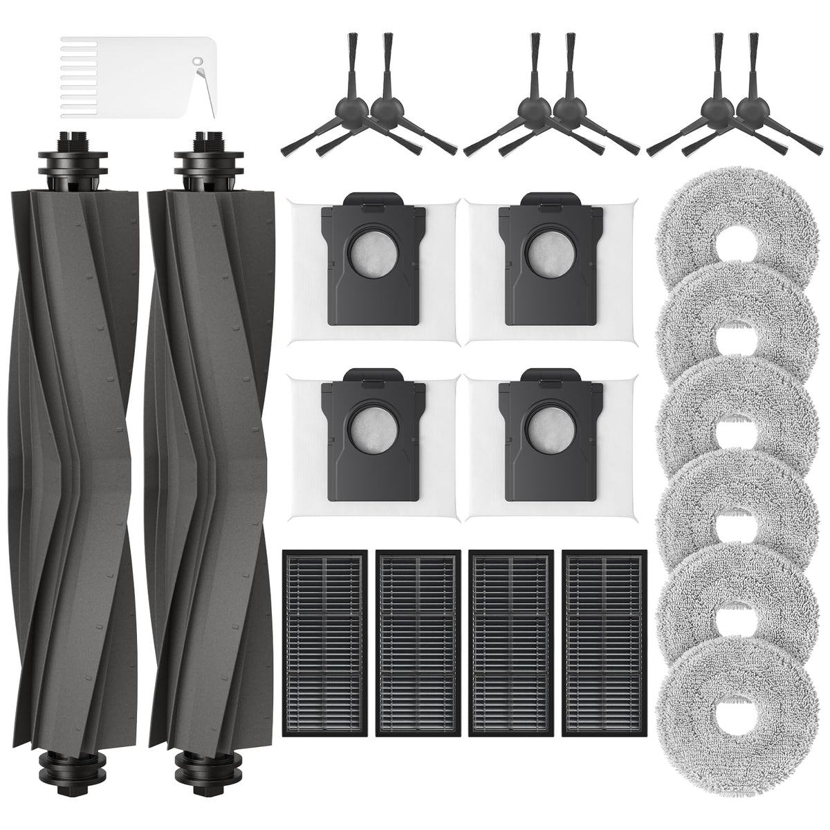 Lacvik main brush for Dreame L10s Ultra Gen 2 improves debris pickup