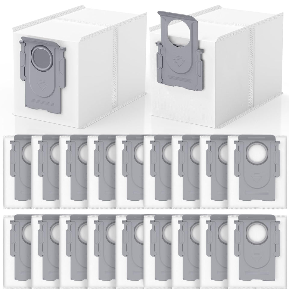 Lacvik QRevo dust bags for QV-35A showing strong containment and simple disposal